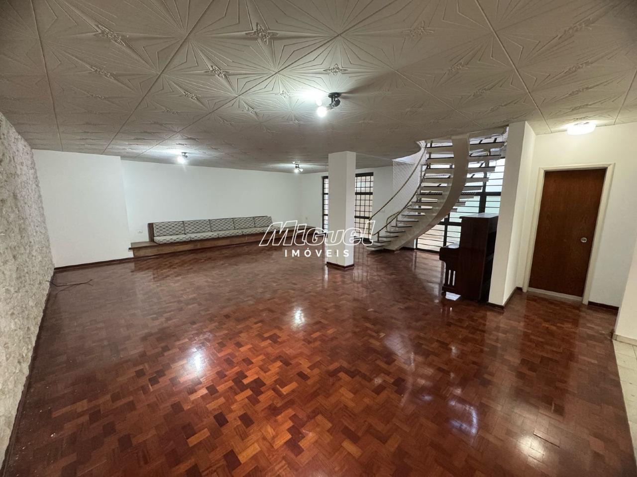 Casa Comercial, para aluguel, Cidade Alta - 4 quartos - Piracicaba/SP: 