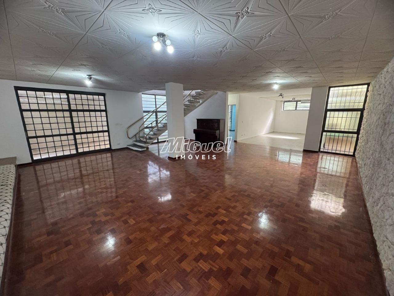 Casa Comercial, para aluguel, Cidade Alta - 4 quartos - Piracicaba/SP: 