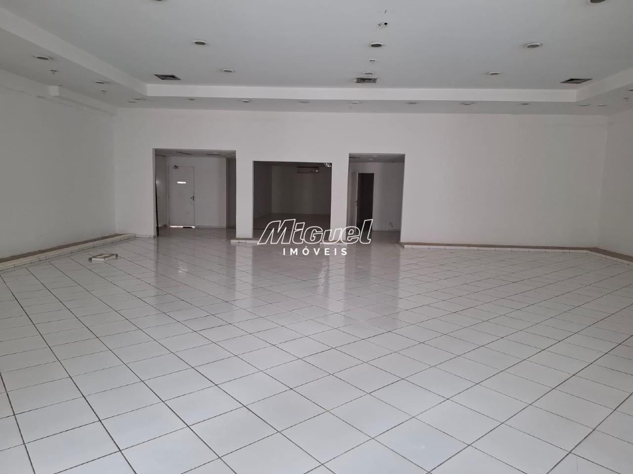 Salão Comercial, para aluguel, Centro - - Piracicaba/SP: 