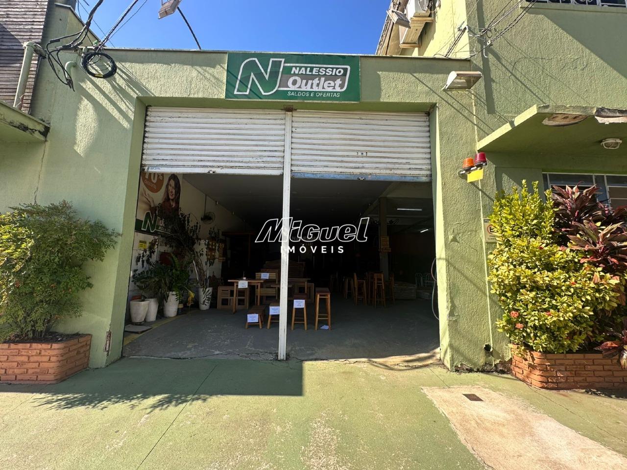 Salão Comercial, para aluguel, Jardim São Luiz - - Piracicaba/SP: 