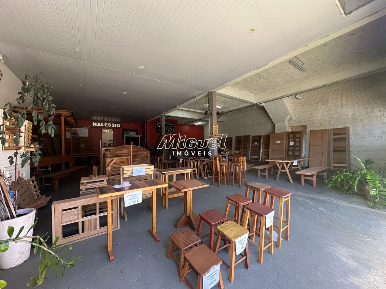 Salão Comercial, para aluguel, Jardim São Luiz - - Piracicaba/SP: 