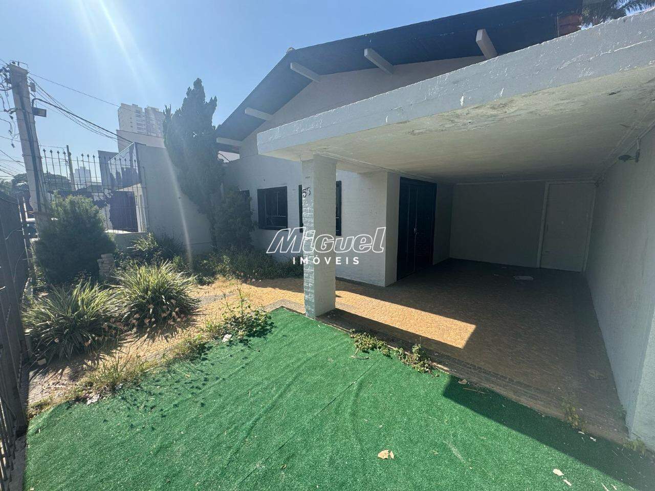 Casa Comercial, para aluguel, Cidade Alta - - Piracicaba/SP: 