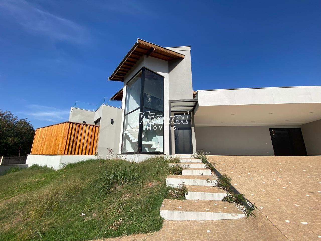 Casa em Condomínio, à venda, Campestre - 3 quartos Parque Campestre I - Piracicaba/SP: 