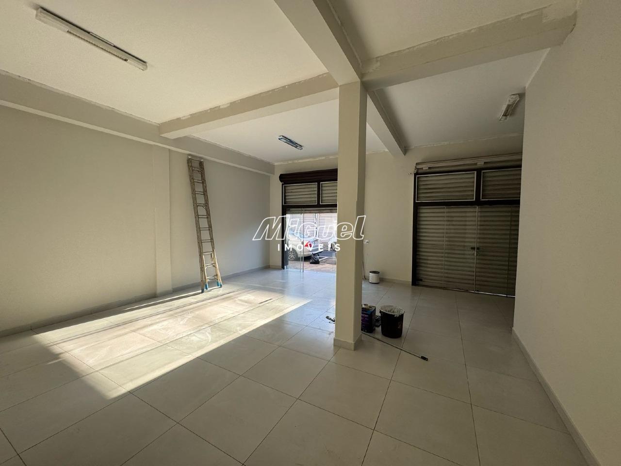 Salão Comercial, para aluguel, Cidade Alta - - Piracicaba/SP: 