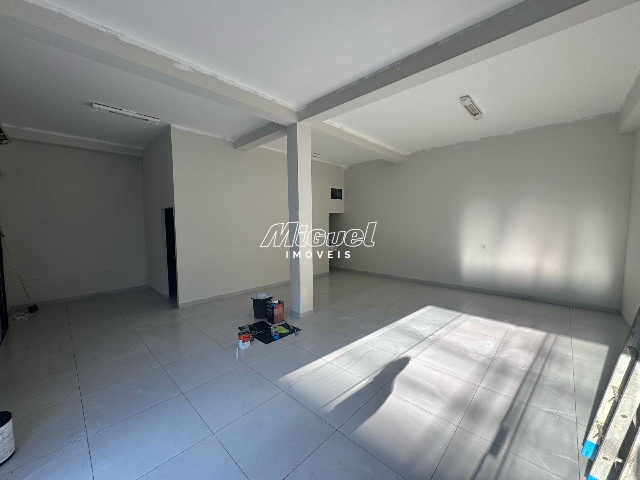 Salão Comercial, para aluguel, Cidade Alta - - Piracicaba/SP: 