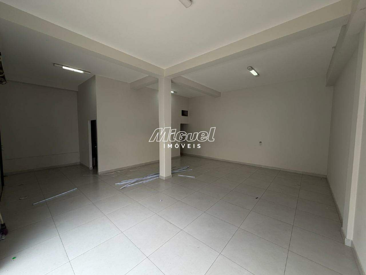 Salão Comercial, para aluguel, Cidade Alta - - Piracicaba/SP: 