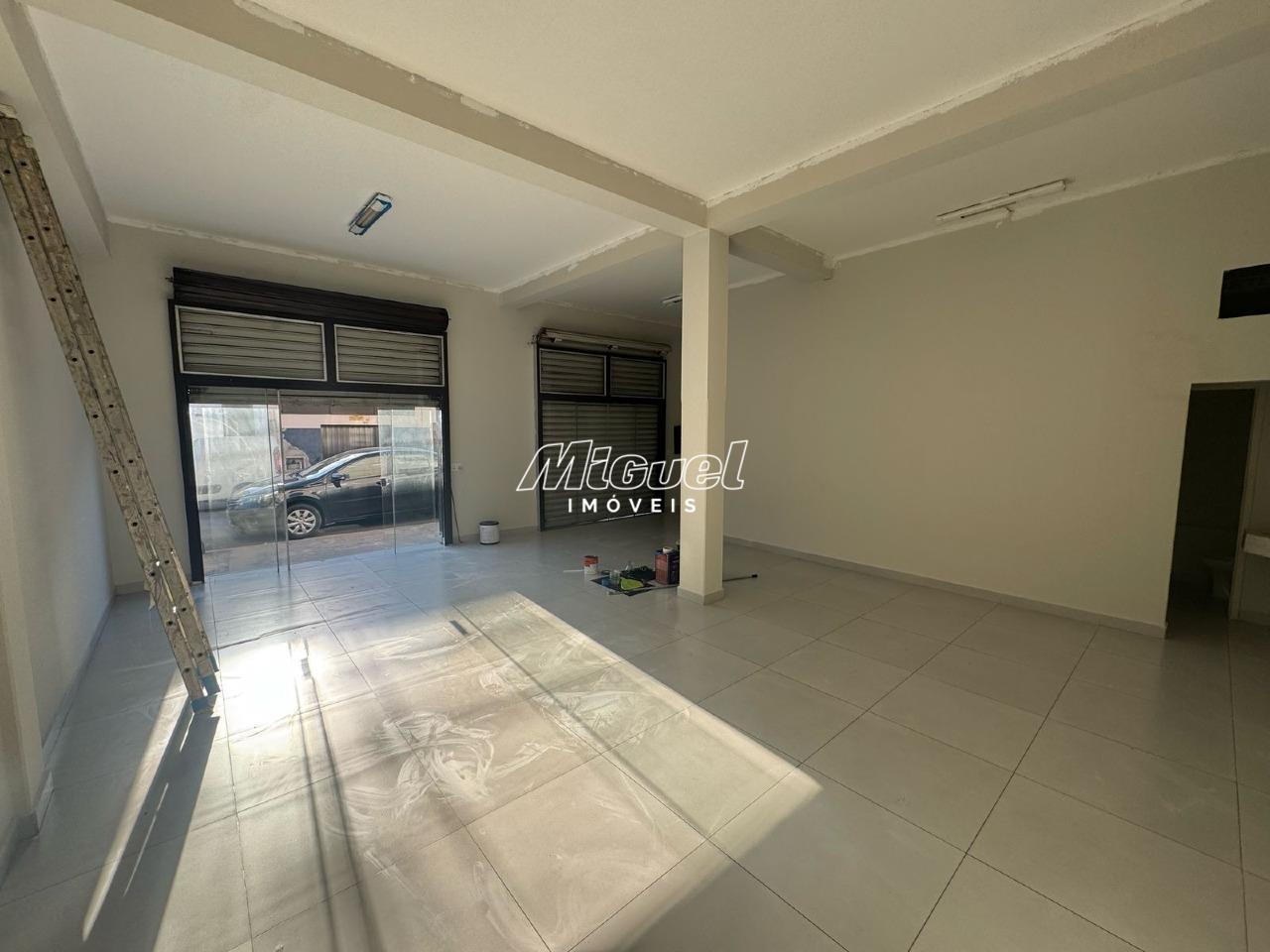 Salão Comercial, para aluguel, Cidade Alta - - Piracicaba/SP: 