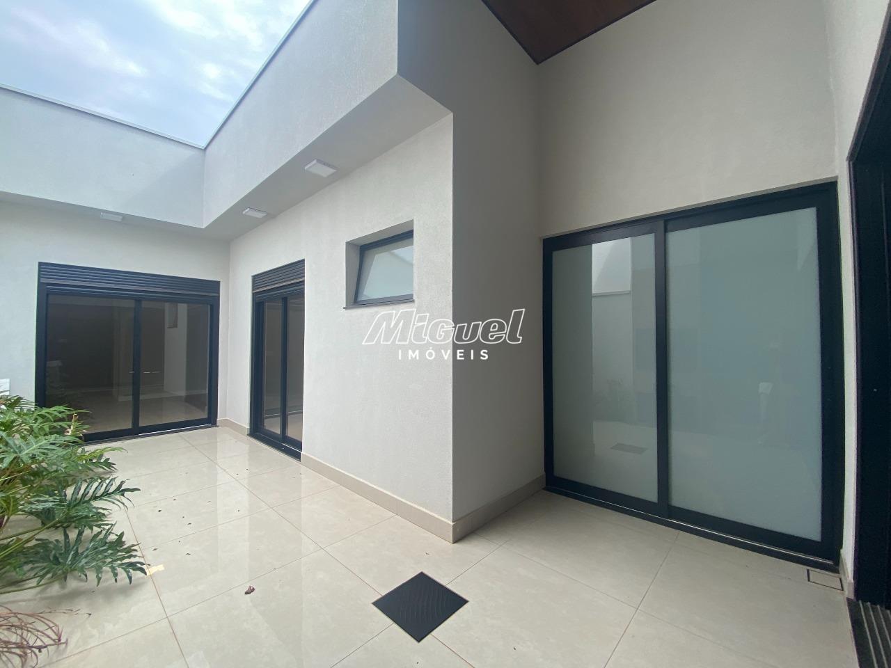 Casa em Condomínio, à venda, Água Branca - 3 quartos Residencial Tomazella - Piracicaba/SP: 