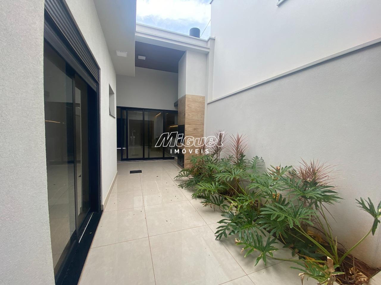 Casa em Condomínio, à venda, Água Branca - 3 quartos Residencial Tomazella - Piracicaba/SP: 