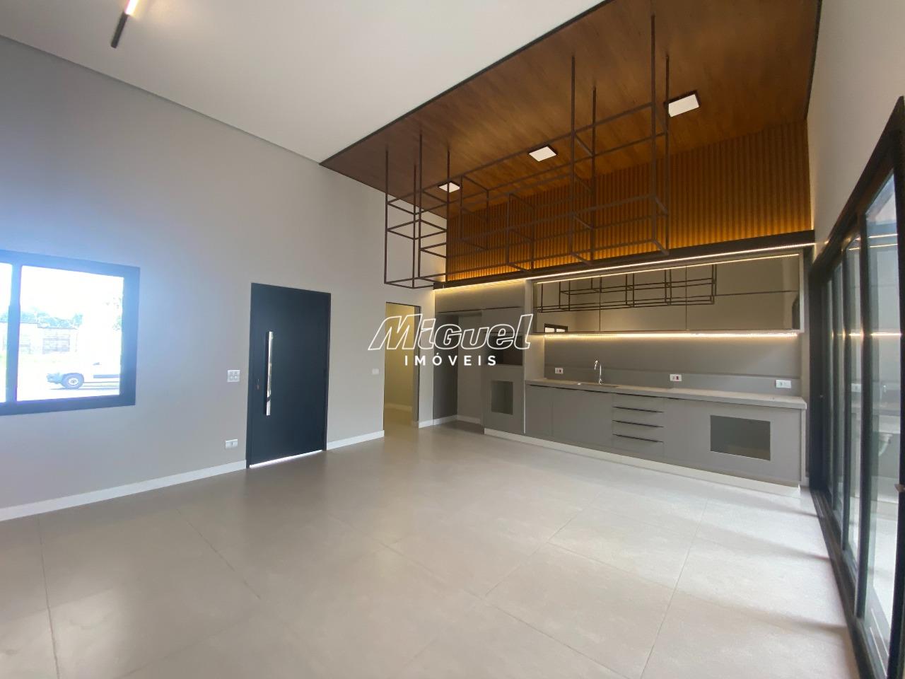 Casa em Condomínio, à venda, Água Branca - 3 quartos Residencial Tomazella - Piracicaba/SP: 