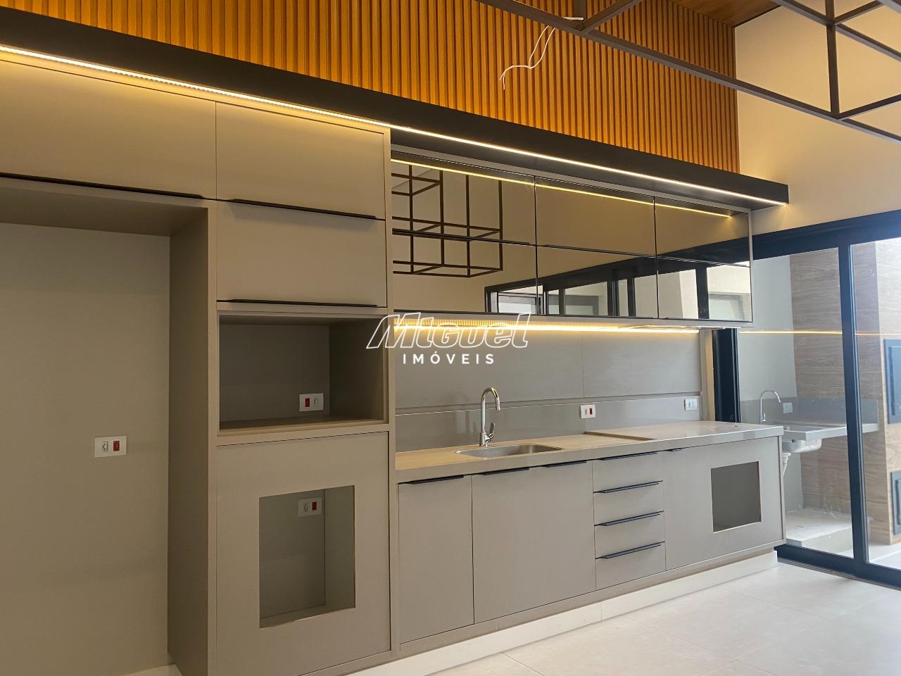 Casa em Condomínio, à venda, Água Branca - 3 quartos Residencial Tomazella - Piracicaba/SP: 