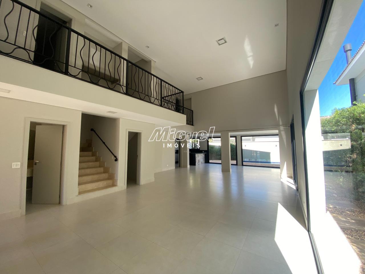 Casa em Condomínio, à venda, Chácara Nazareth II - Piracicaba 4 quartos Residencial Reserva do Engenho: 