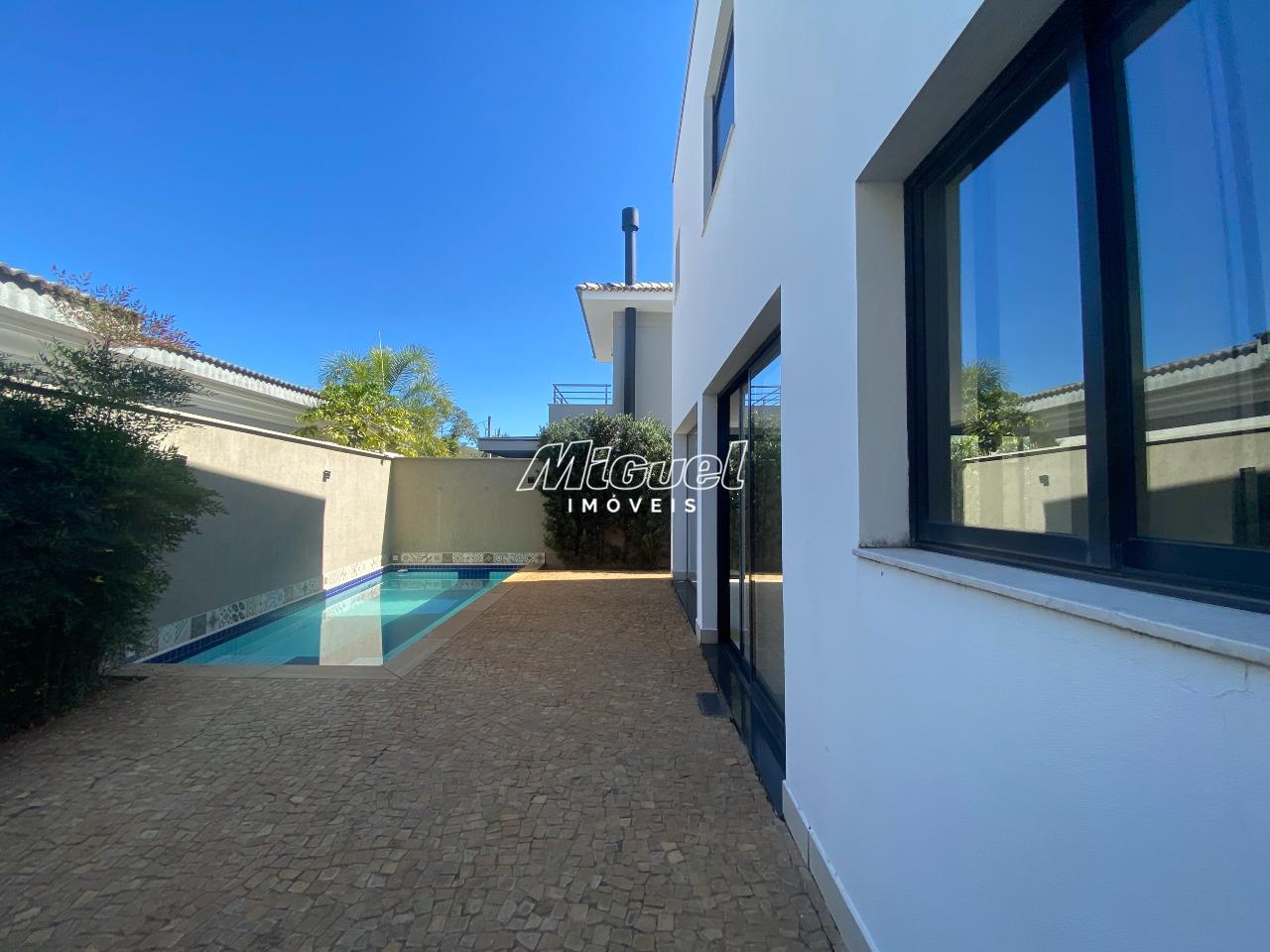 Casa em Condomínio, à venda, Chácara Nazareth II - Piracicaba 4 quartos Residencial Reserva do Engenho: 