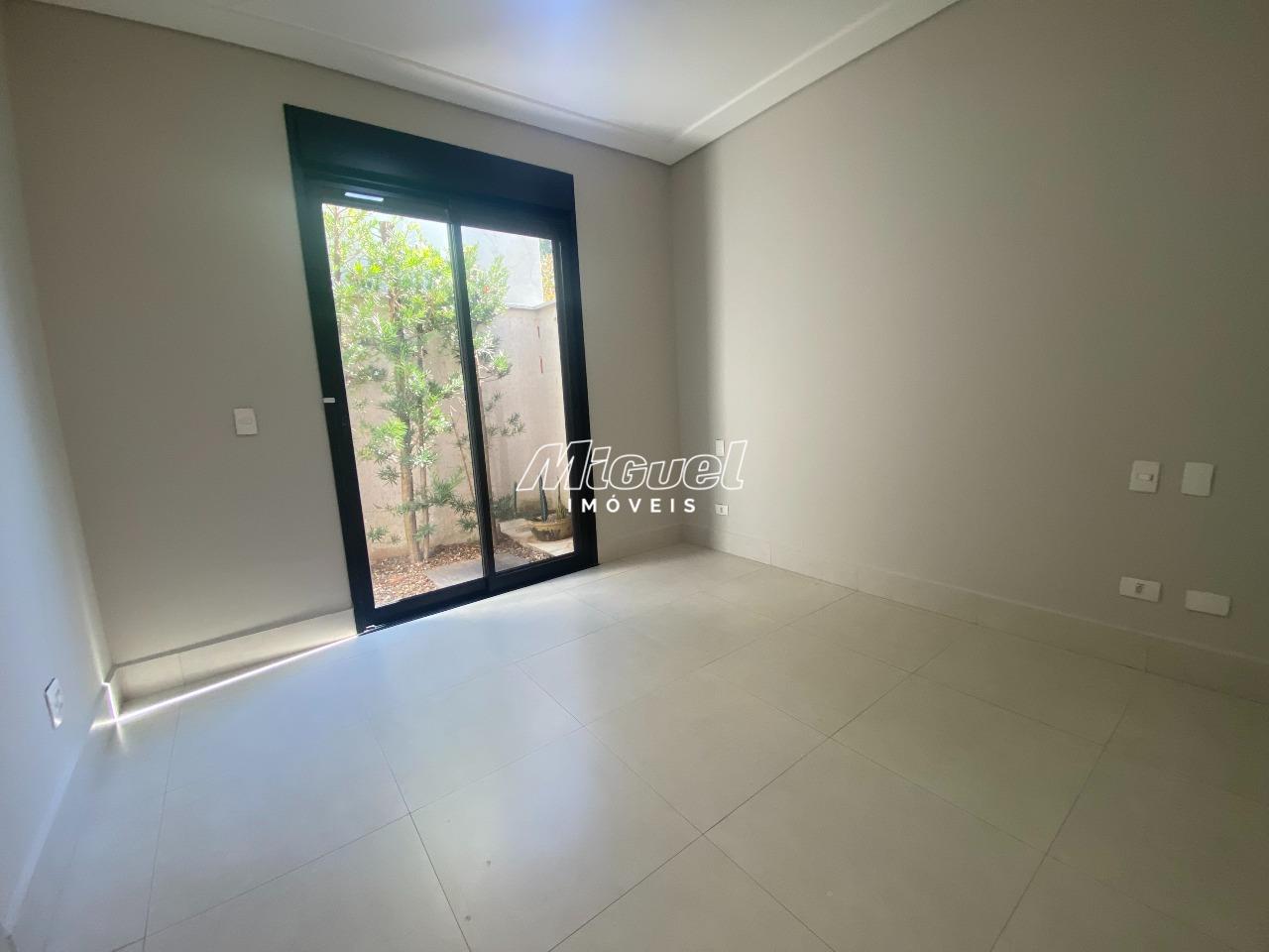 Casa em Condomínio, à venda, Chácara Nazareth II - Piracicaba 4 quartos Residencial Reserva do Engenho: 