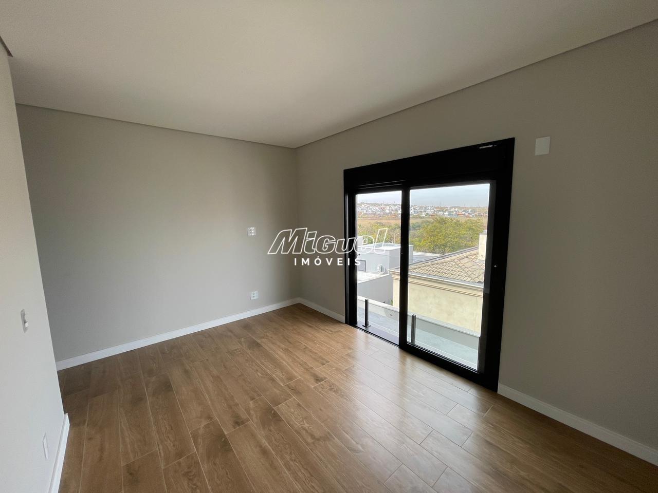 Casa em Condomínio, à venda, Santa Rosa - Piracicaba 4 quartos Residencial Villa D’Aquila: 