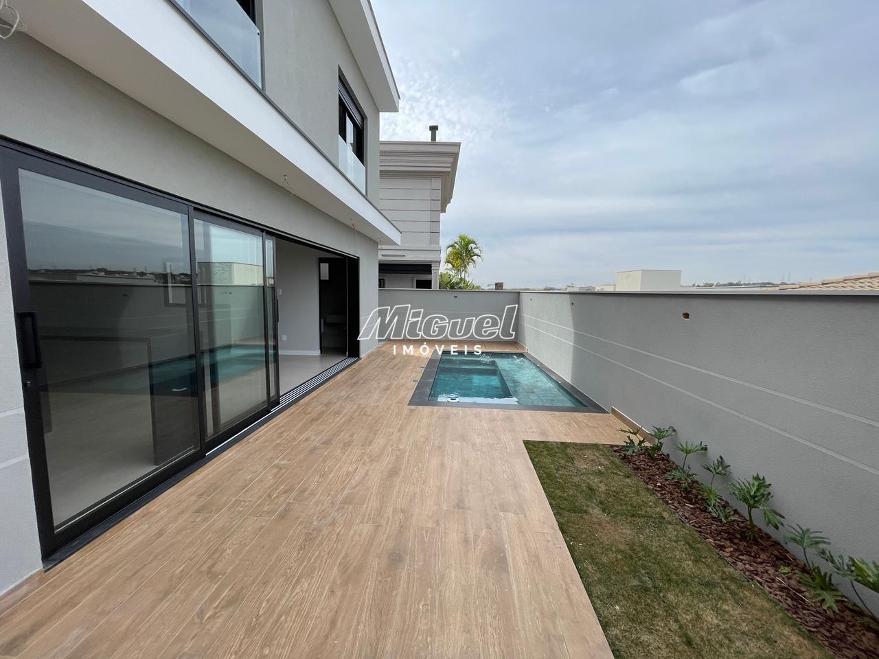 Casa em Condomínio, à venda, Santa Rosa - Piracicaba 4 quartos Residencial Villa D’Aquila: 