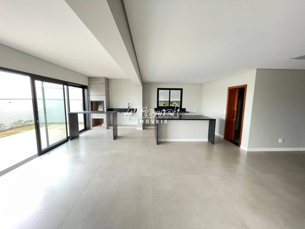 Casa em Condomínio, à venda, Santa Rosa - Piracicaba 4 quartos Residencial Villa D’Aquila: 