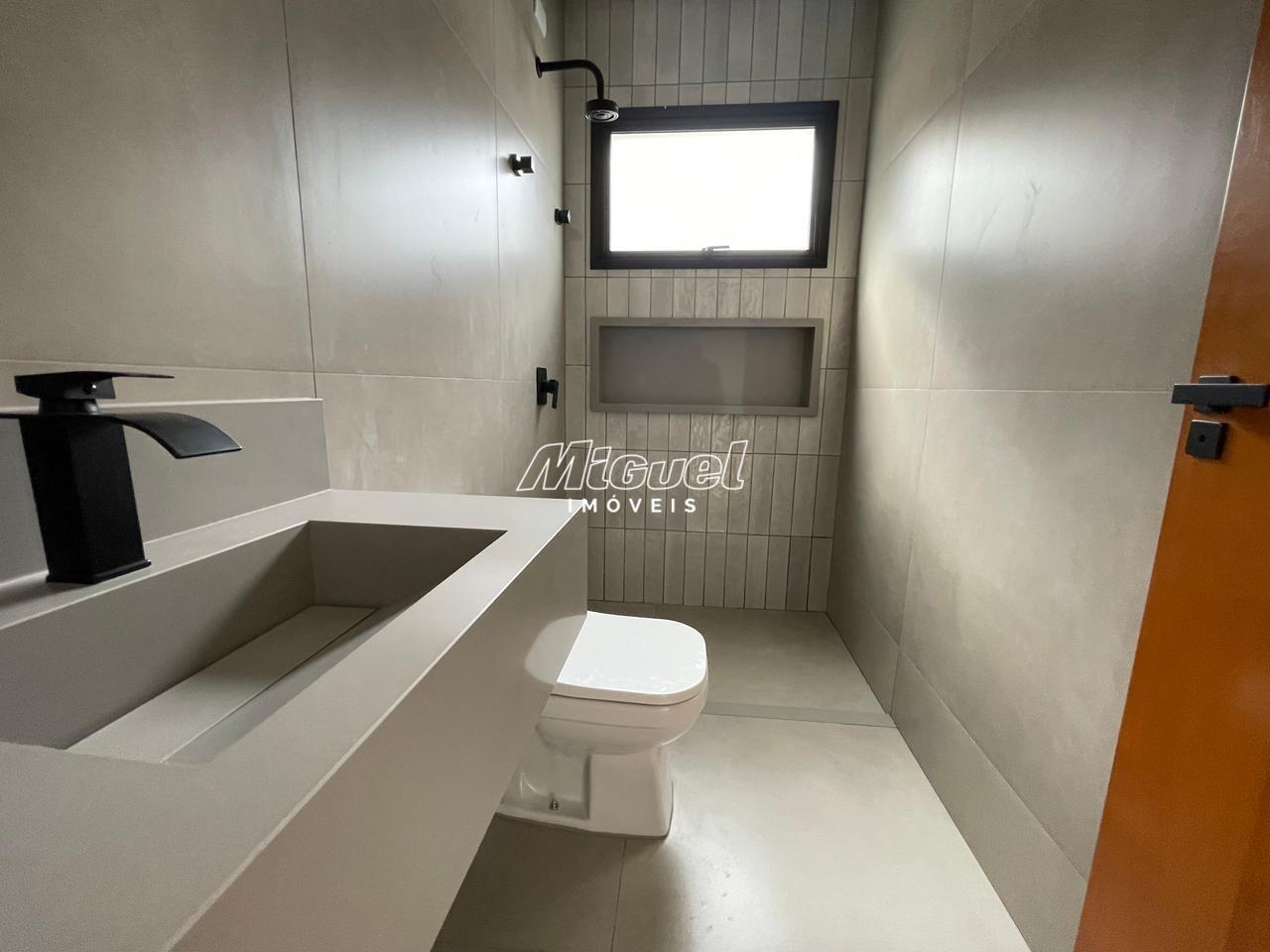 Casa em Condomínio, à venda, Santa Rosa - Piracicaba 4 quartos Residencial Villa D’Aquila: 