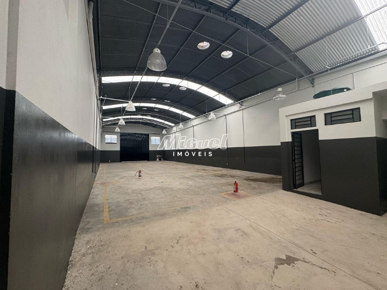 Galpão, para aluguel, Santa Terezinha - - Piracicaba/SP: 