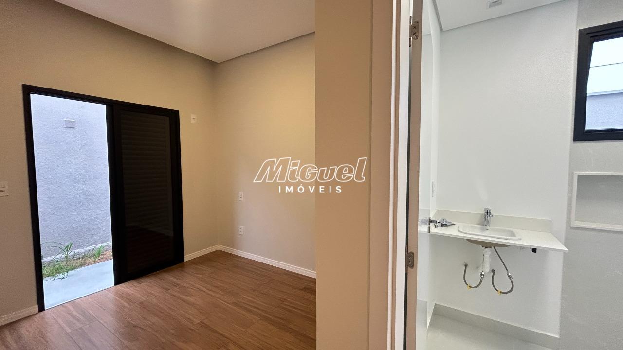 Casa em Condomínio, à venda, Água Branca - 3 quartos Residencial Tomazella - Piracicaba/SP: 