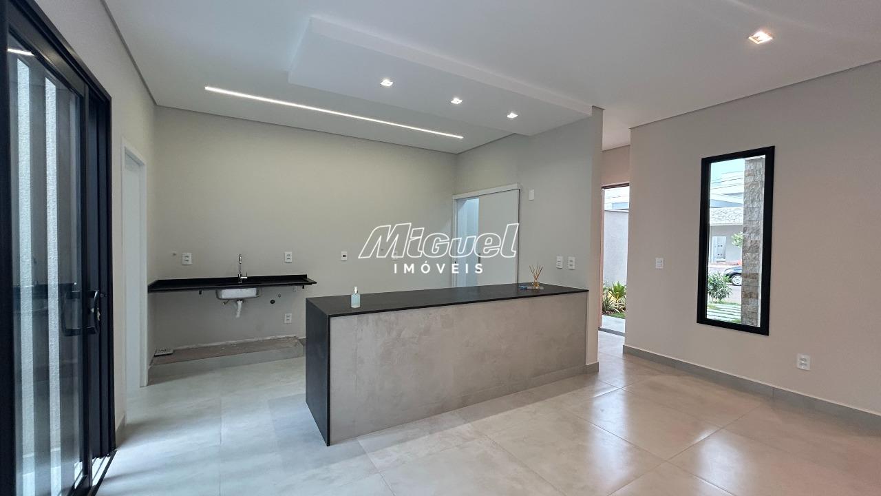 Casa em Condomínio, à venda, Água Branca - 3 quartos Residencial Tomazella - Piracicaba/SP: 