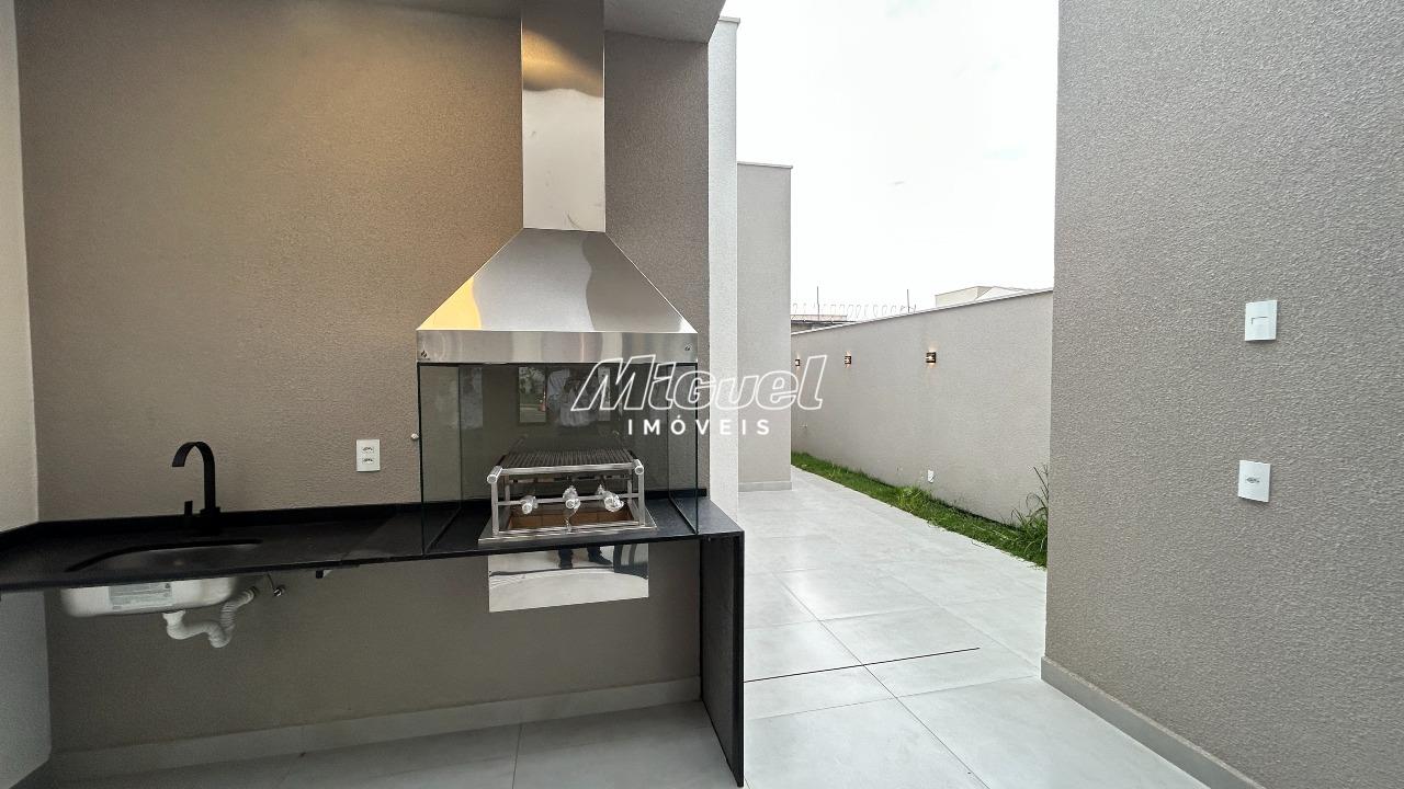 Casa em Condomínio, à venda, Água Branca - 3 quartos Residencial Tomazella - Piracicaba/SP: 