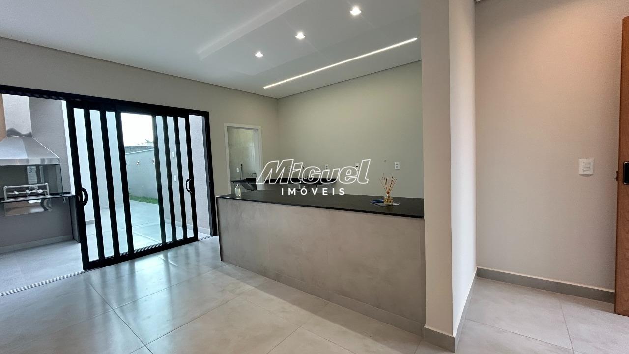 Casa em Condomínio, à venda, Água Branca - 3 quartos Residencial Tomazella - Piracicaba/SP: 