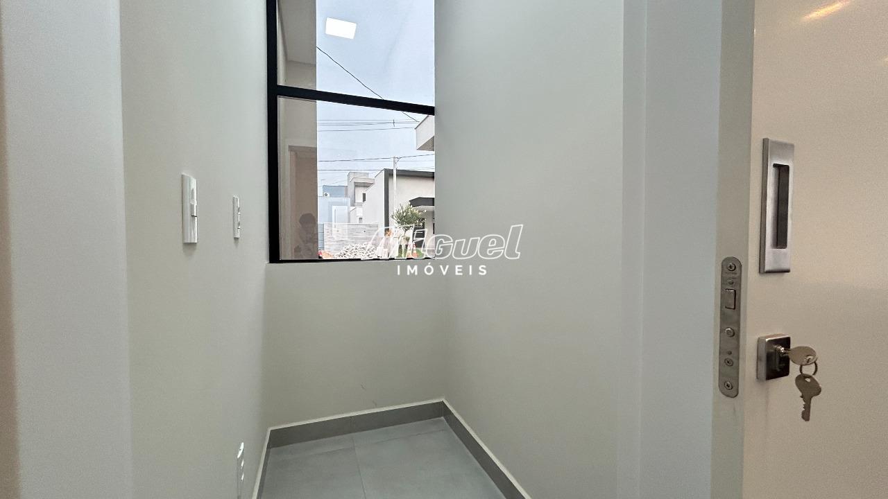 Casa em Condomínio, à venda, Água Branca - 3 quartos Residencial Tomazella - Piracicaba/SP: 