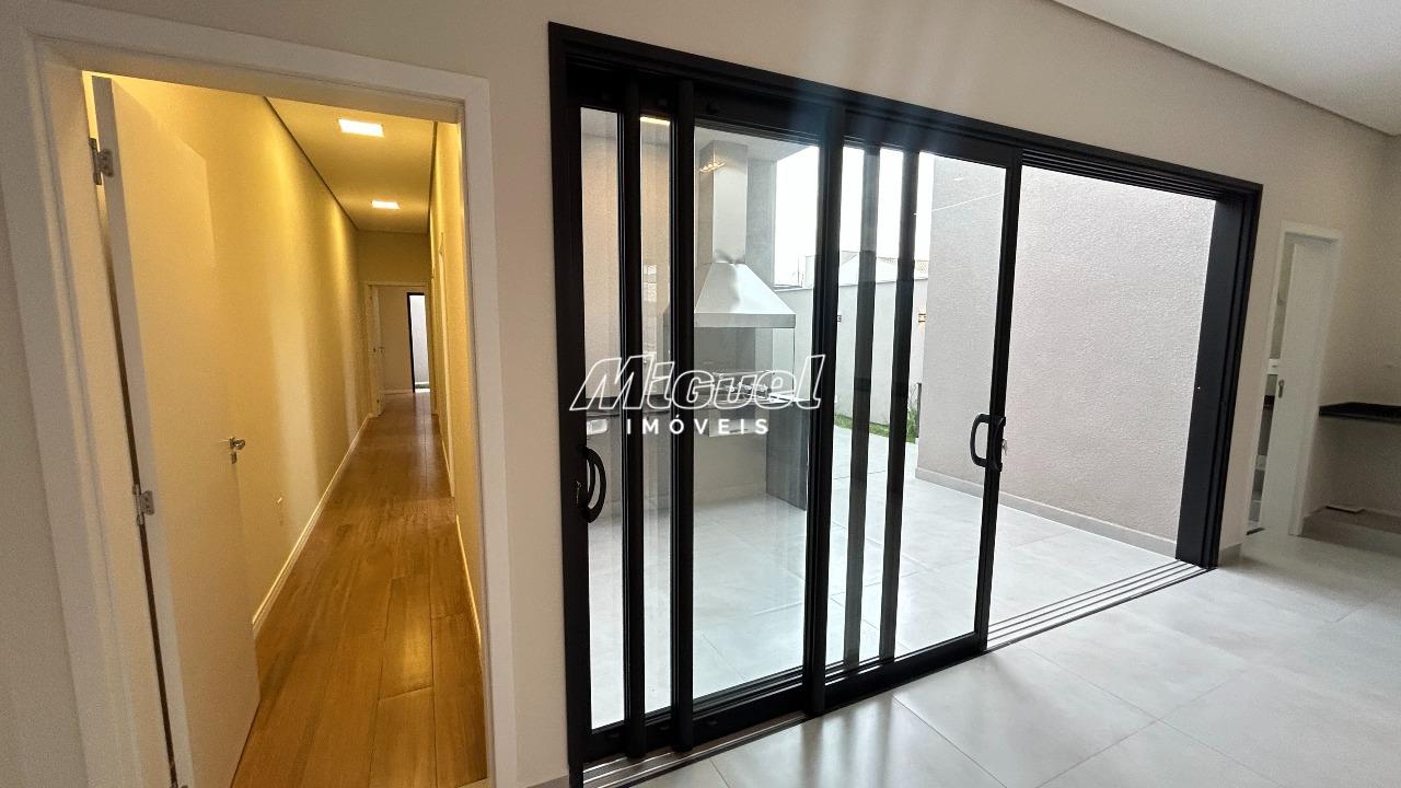 Casa em Condomínio, à venda, Água Branca - 3 quartos Residencial Tomazella - Piracicaba/SP: 