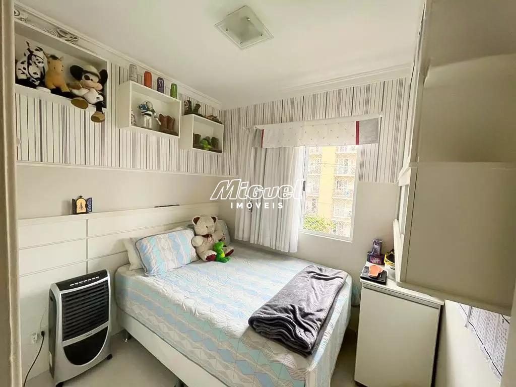 Apartamento, à venda, Glebas Califórnia - 3 quartos Condomínio Verano - Piracicaba/SP: