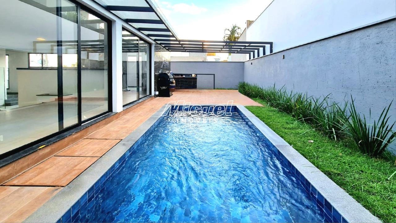 Casa em Condomínio, à venda, Santa Rosa - Piracicaba 3 quartos Residencial Villa D’Aquila: 