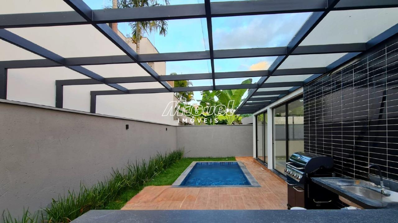 Casa em Condomínio, à venda, Santa Rosa - Piracicaba 3 quartos Residencial Villa D’Aquila: 