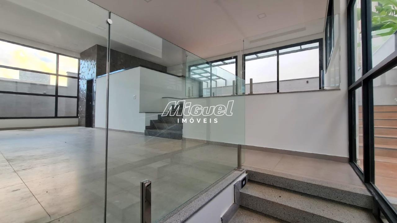 Casa em Condomínio, à venda, Santa Rosa - Piracicaba 3 quartos Residencial Villa D’Aquila: 