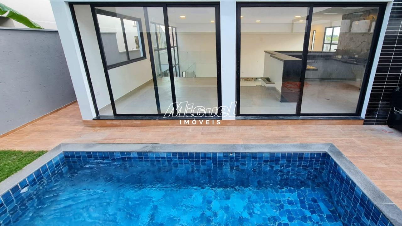 Casa em Condomínio, à venda, Santa Rosa - Piracicaba 3 quartos Residencial Villa D’Aquila: 