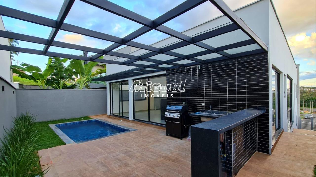 Casa em Condomínio, à venda, Santa Rosa - Piracicaba 3 quartos Residencial Villa D’Aquila: 