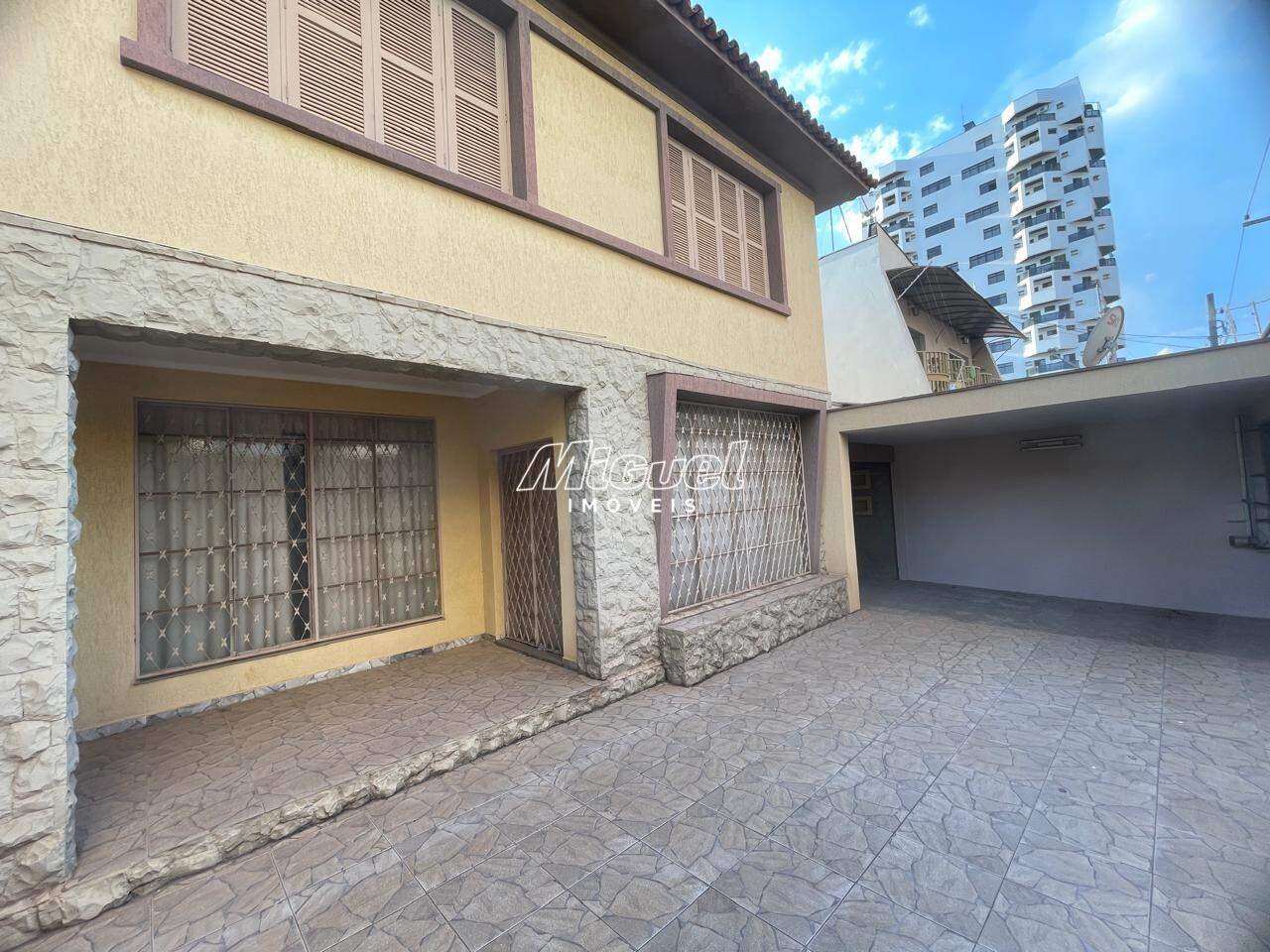 Casa, à venda, Centro - 5 quartos - Piracicaba/SP: 