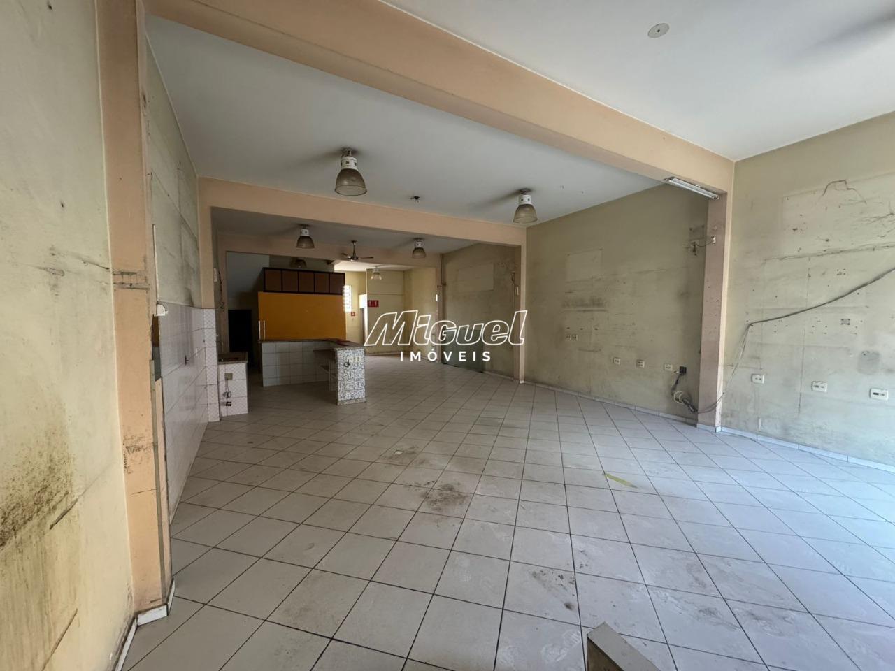 Salão Comercial, para aluguel, Centro - - Piracicaba/SP: 