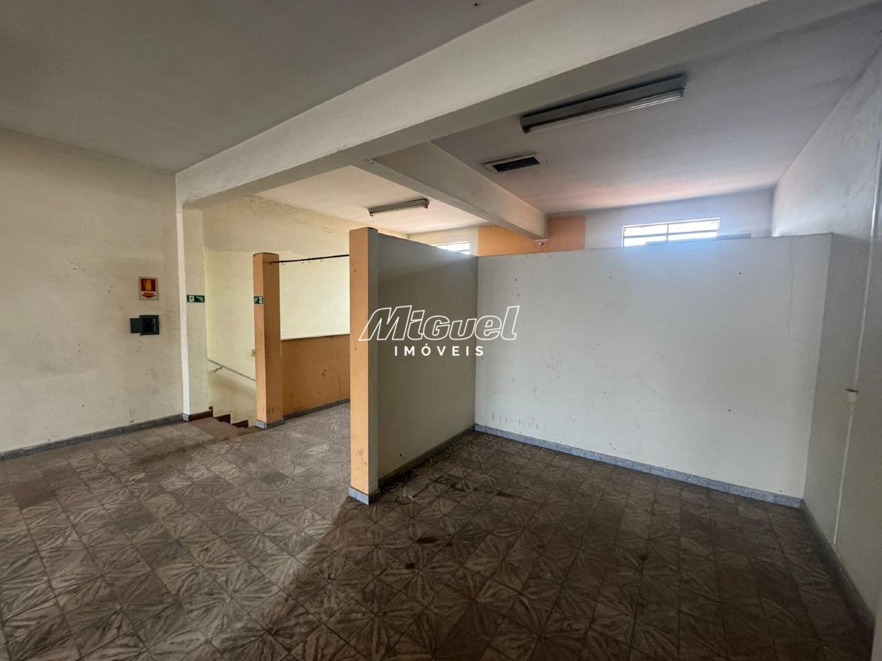 Salão Comercial, para aluguel, Centro - - Piracicaba/SP: 