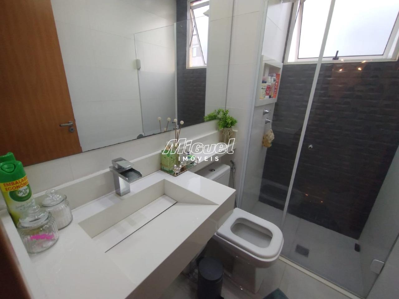 Apartamento, à venda, Campestre - Piracicaba 2 quartos Condomínio Residencial Parque Piazza Florença: 