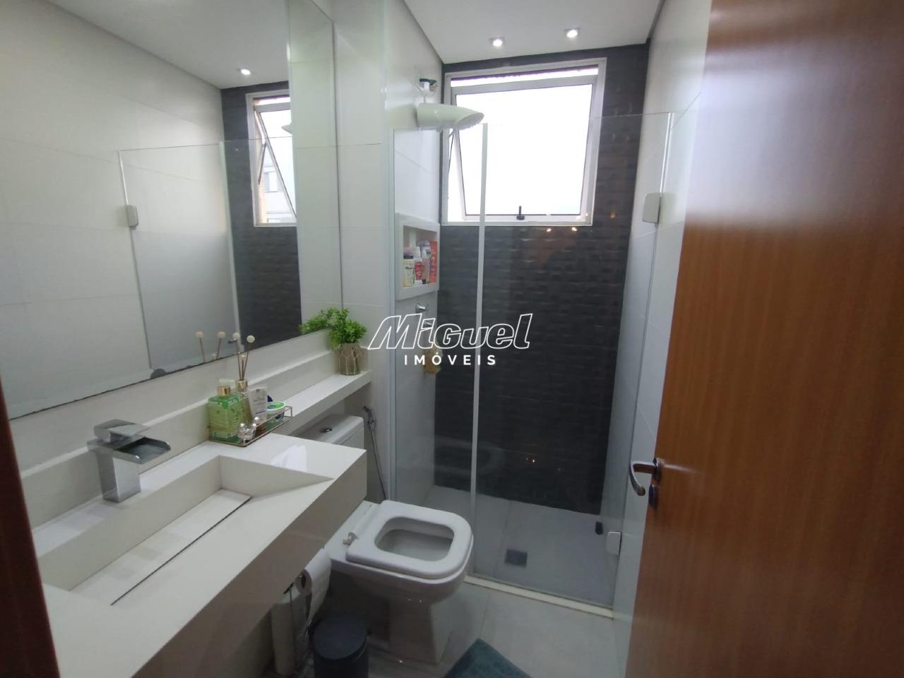 Apartamento, à venda, Campestre - Piracicaba 2 quartos Condomínio Residencial Parque Piazza Florença: 