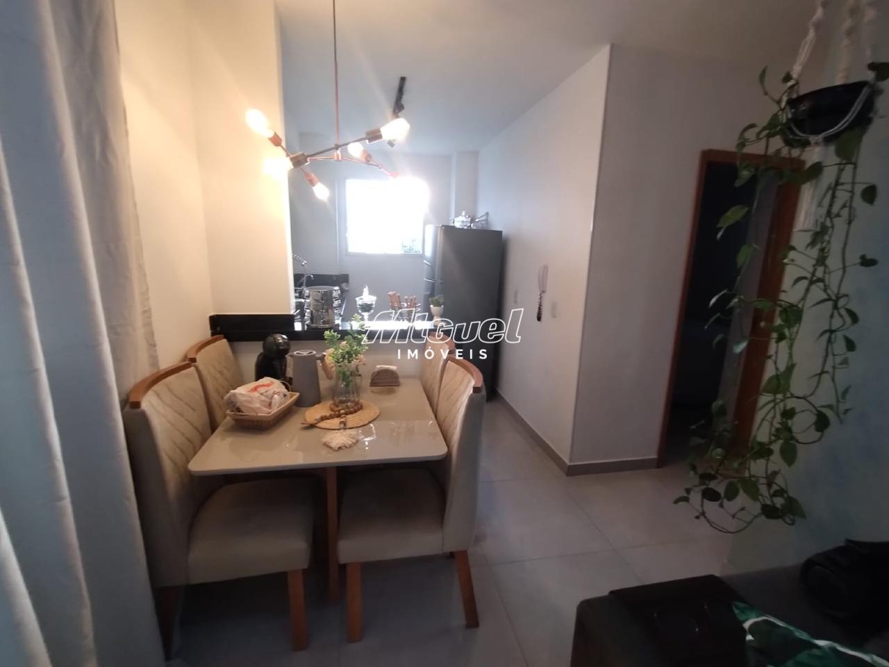 Apartamento, à venda, Campestre - Piracicaba 2 quartos Condomínio Residencial Parque Piazza Florença: 