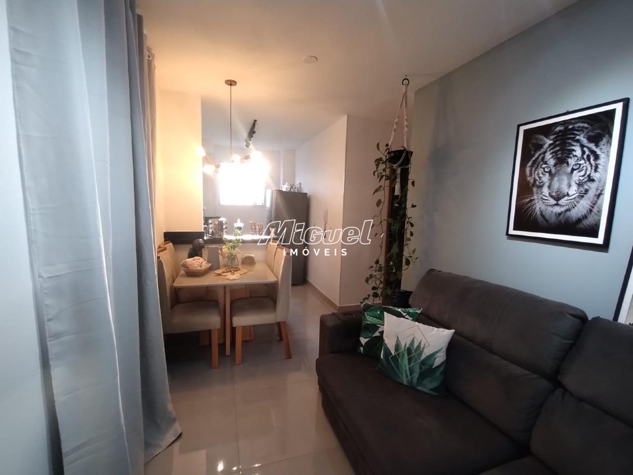 Apartamento, à venda, Campestre - Piracicaba 2 quartos Condomínio Residencial Parque Piazza Florença: 