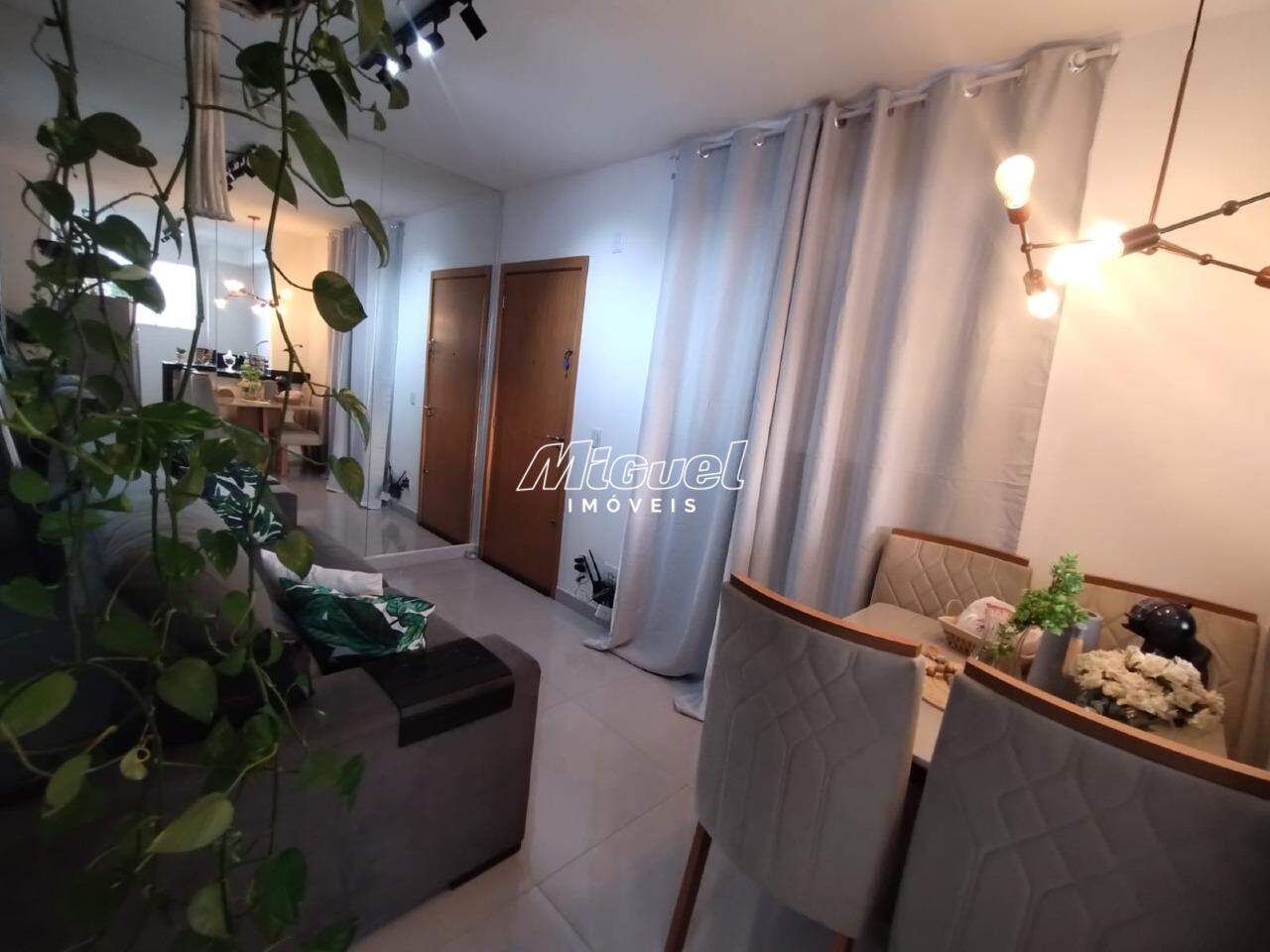 Apartamento, à venda, Campestre - Piracicaba 2 quartos Condomínio Residencial Parque Piazza Florença: 