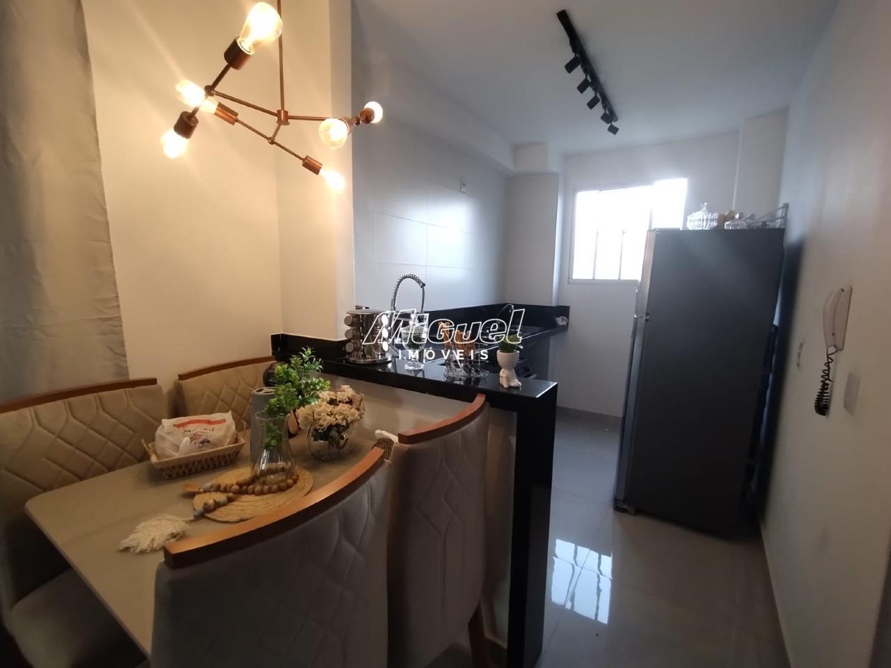 Apartamento, à venda, Campestre - Piracicaba 2 quartos Condomínio Residencial Parque Piazza Florença: 