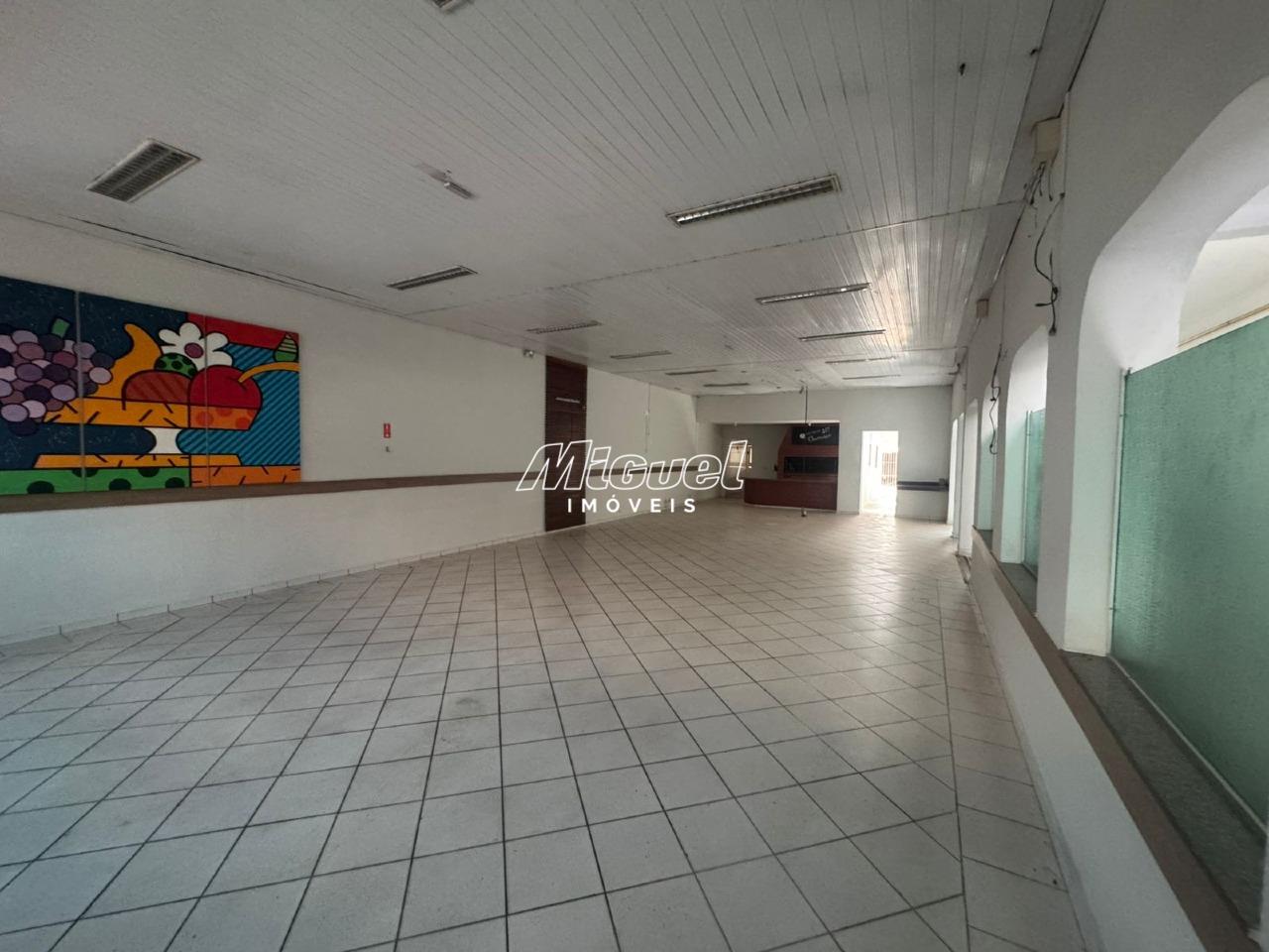 Salão Comercial, para aluguel, Centro - - Piracicaba/SP: 