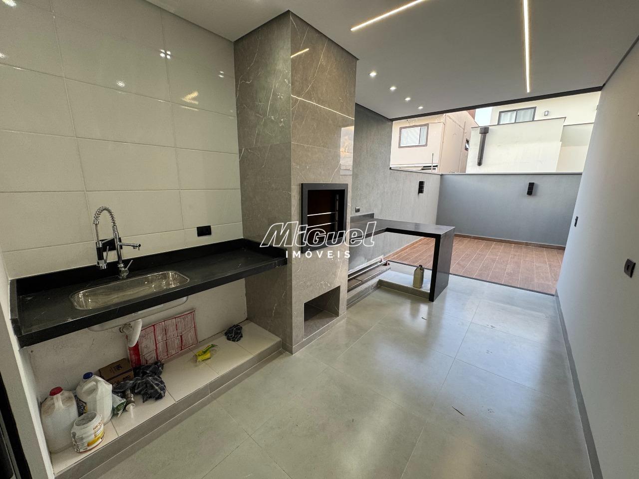 Casa em Condomínio, à venda, Campestre - 3 quartos Residencial Agape - Piracicaba/SP: 