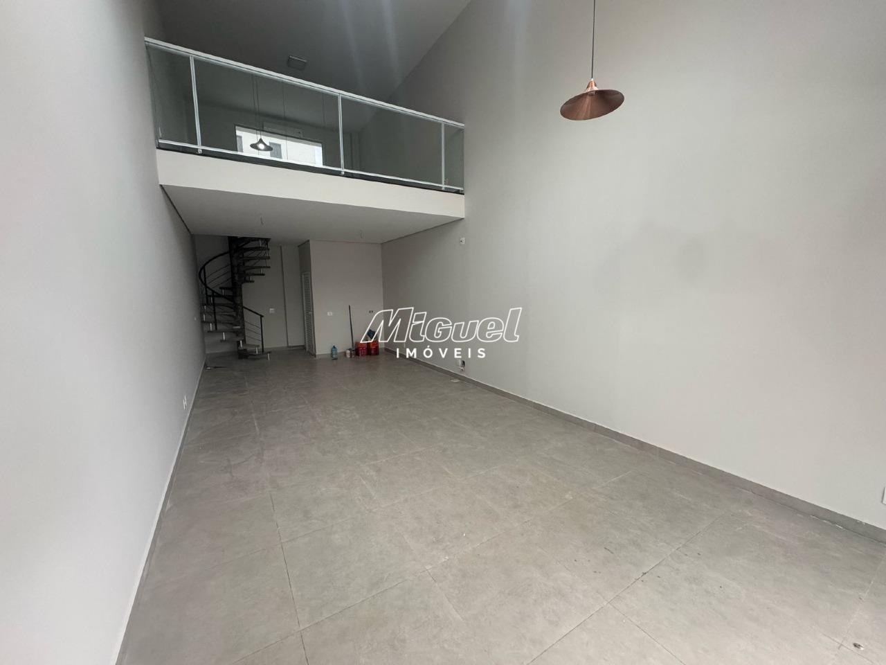 Salão Comercial, para aluguel, Vila Rezende - - Piracicaba/SP: 