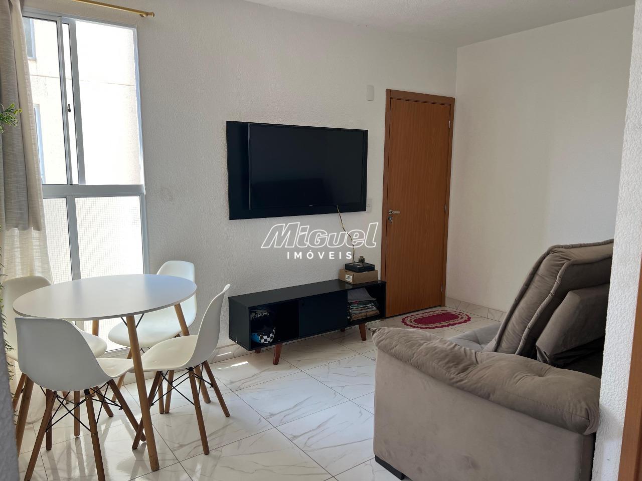 Apartamento, à venda, Jardim Parque Jupiá - 2 quartos Residencial Piazza Platina - Piracicaba/SP: 