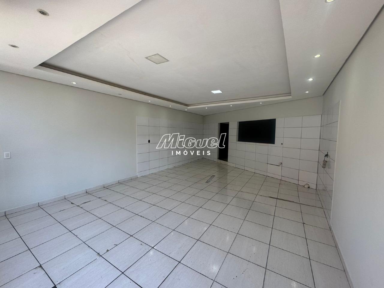 Salão Comercial, para aluguel, Vila Rezende - - Piracicaba/SP: 