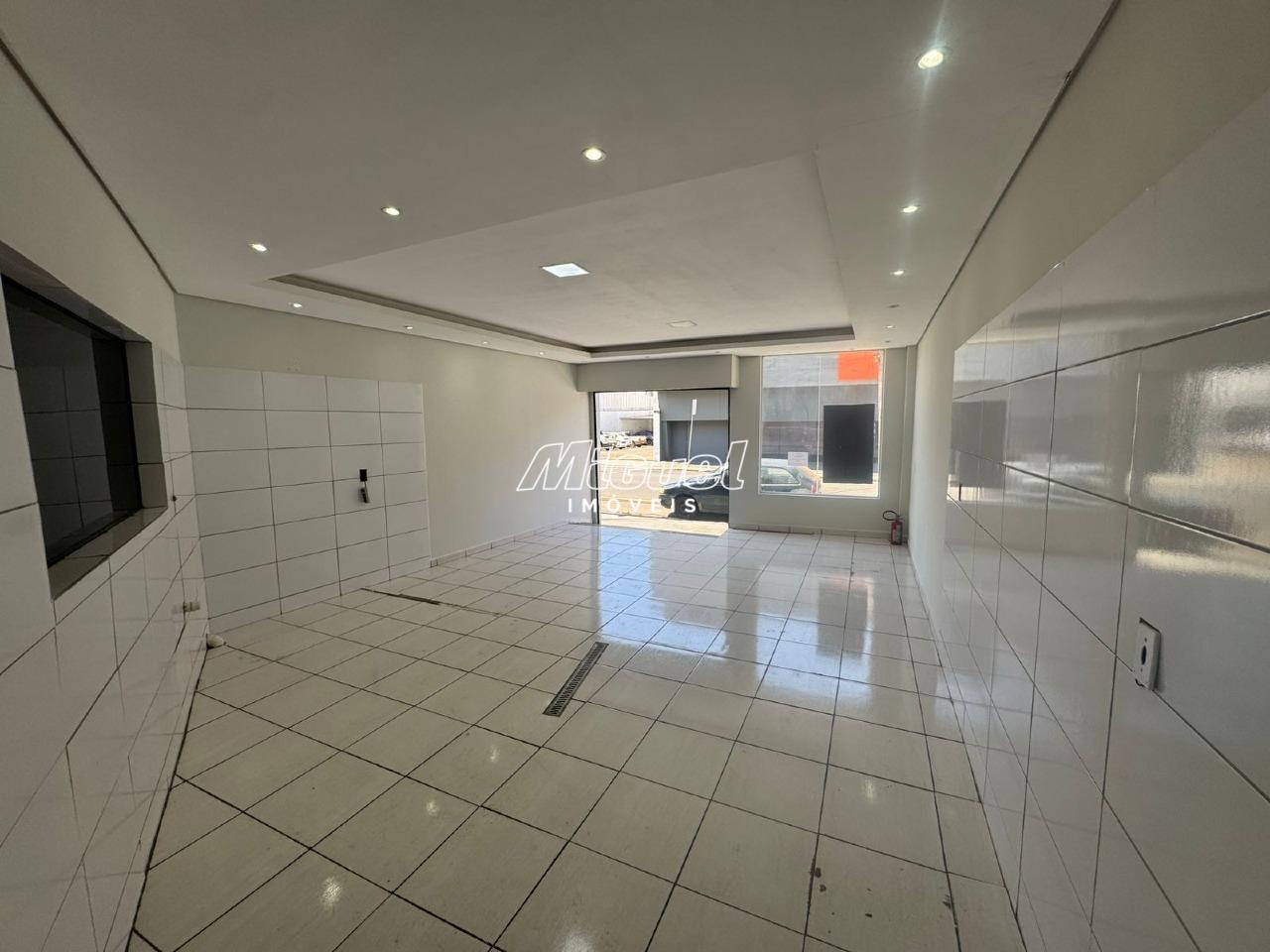 Salão Comercial, para aluguel, Vila Rezende - - Piracicaba/SP: 